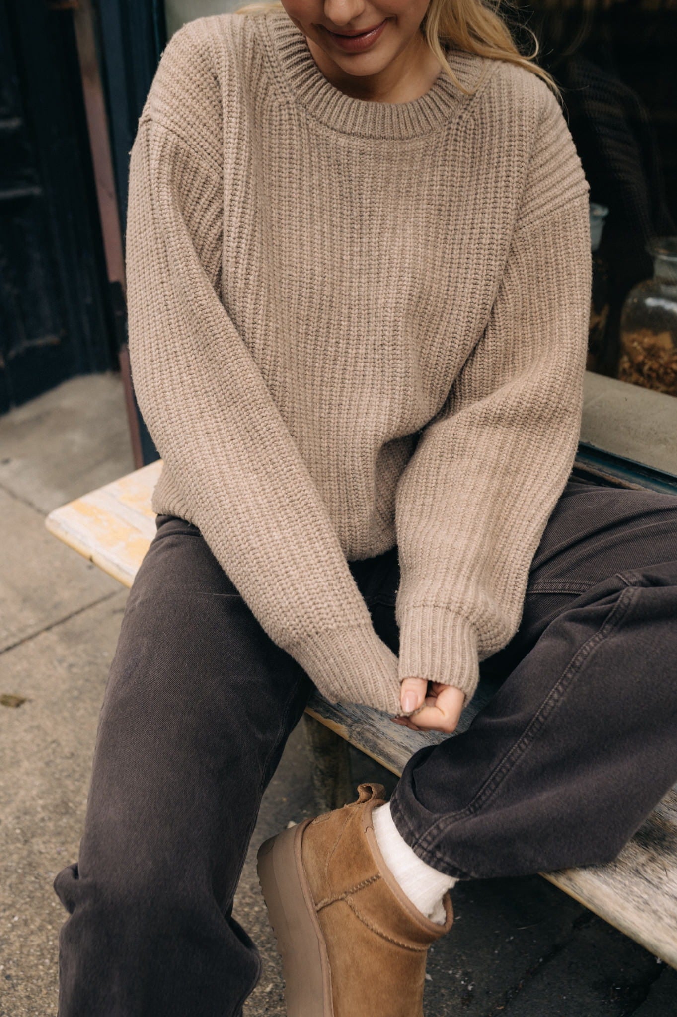 SWETER WOOLY LATTE