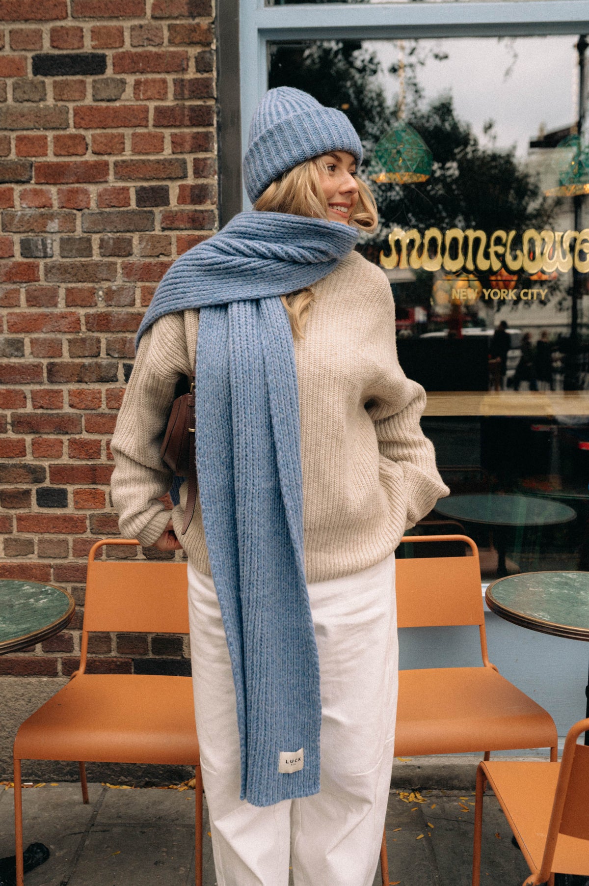 SZALIK FLUFFY WINTER BLUE