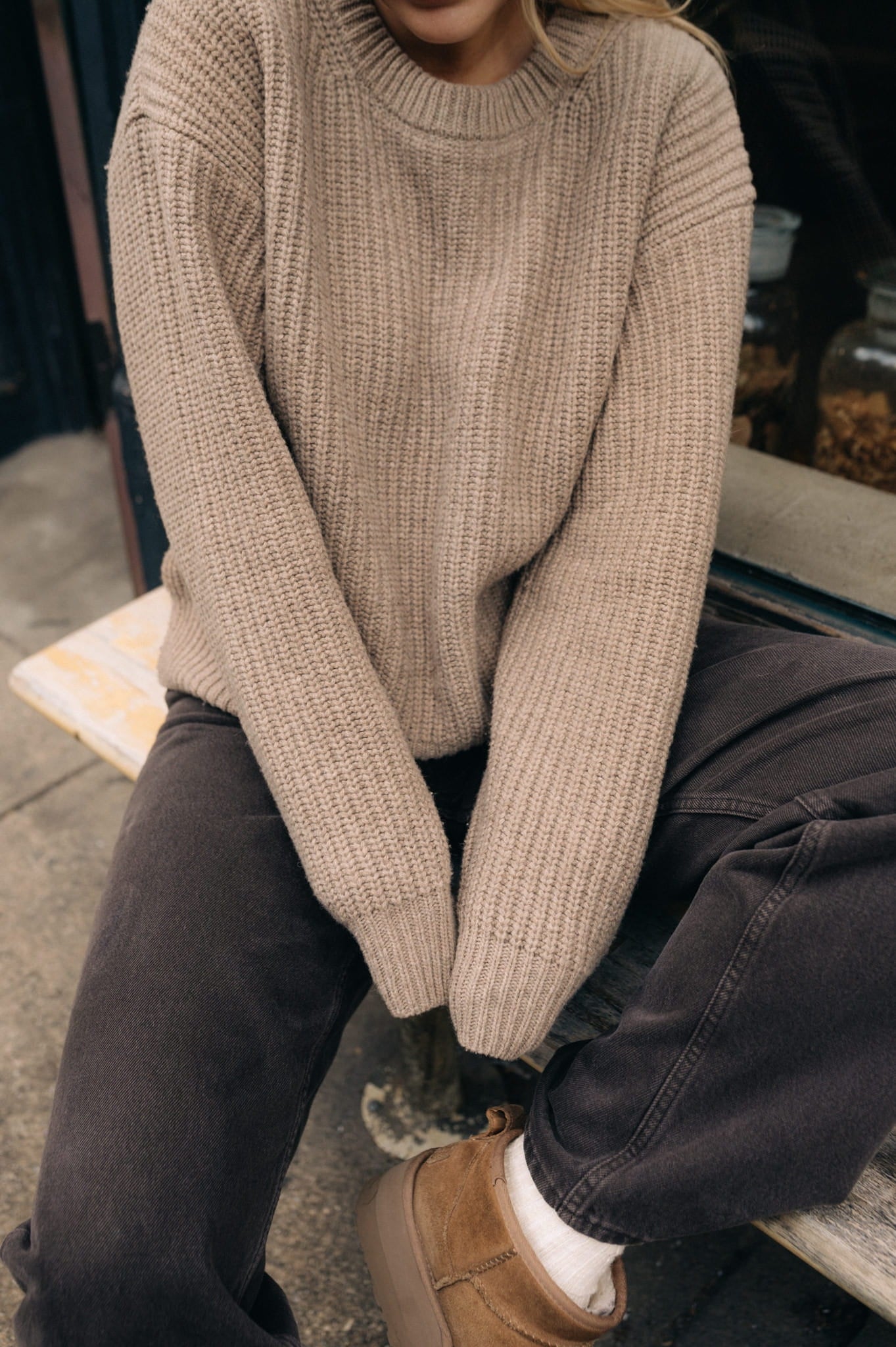 SWETER WOOLY LATTE