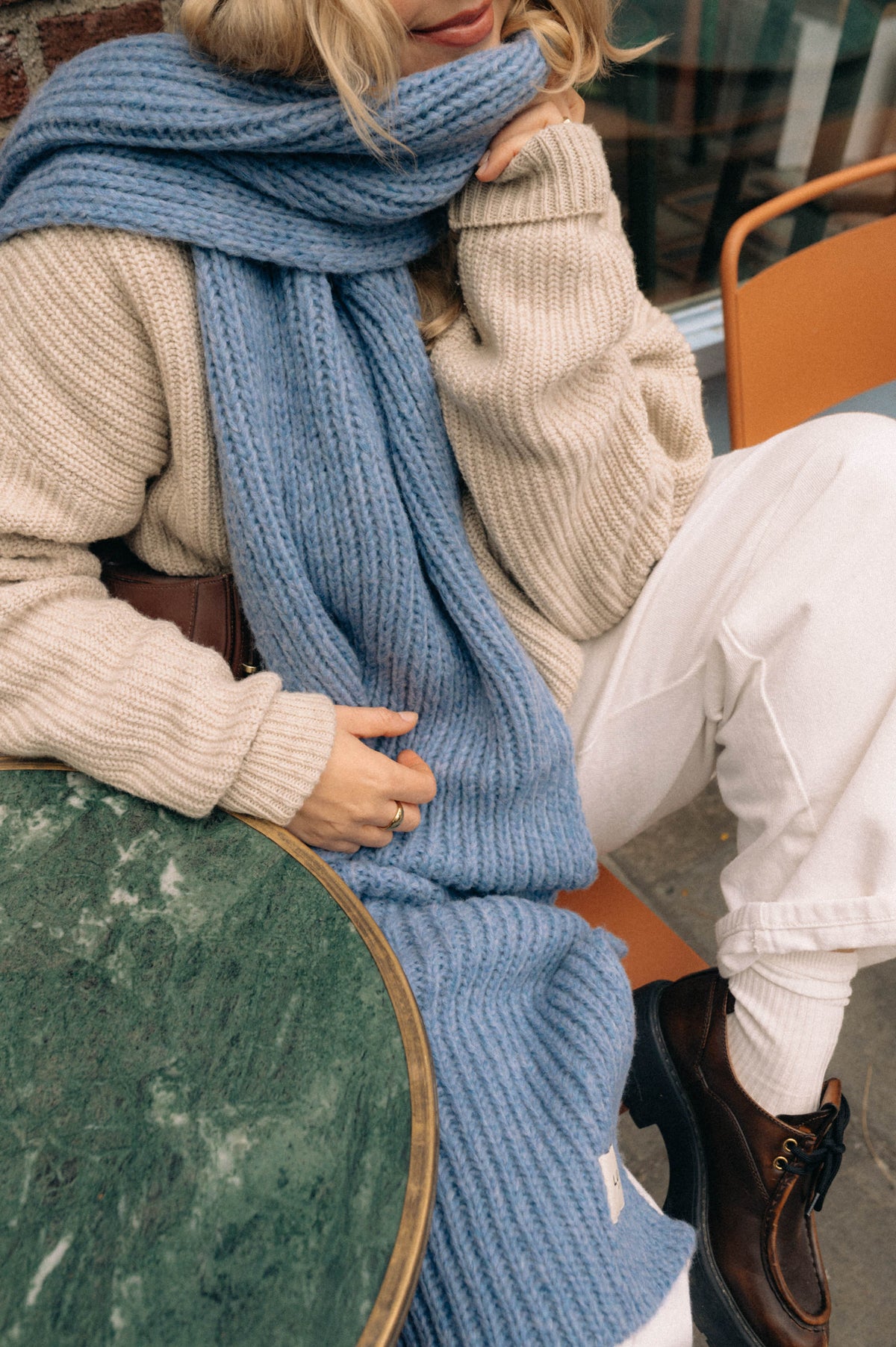 SZALIK FLUFFY WINTER BLUE