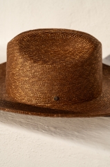 Kapelusz Luck Hats Cowboy letni słomiany brązowy minimalistyczny kowbojski 8.jpg
