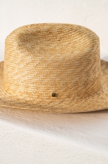 Kapelusz cowboy słomiany Luck Hats kolor naturalny 9.jpg