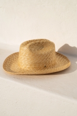 Kapelusz cowboy słomiany Luck Hats kolor naturalny 10.jpg